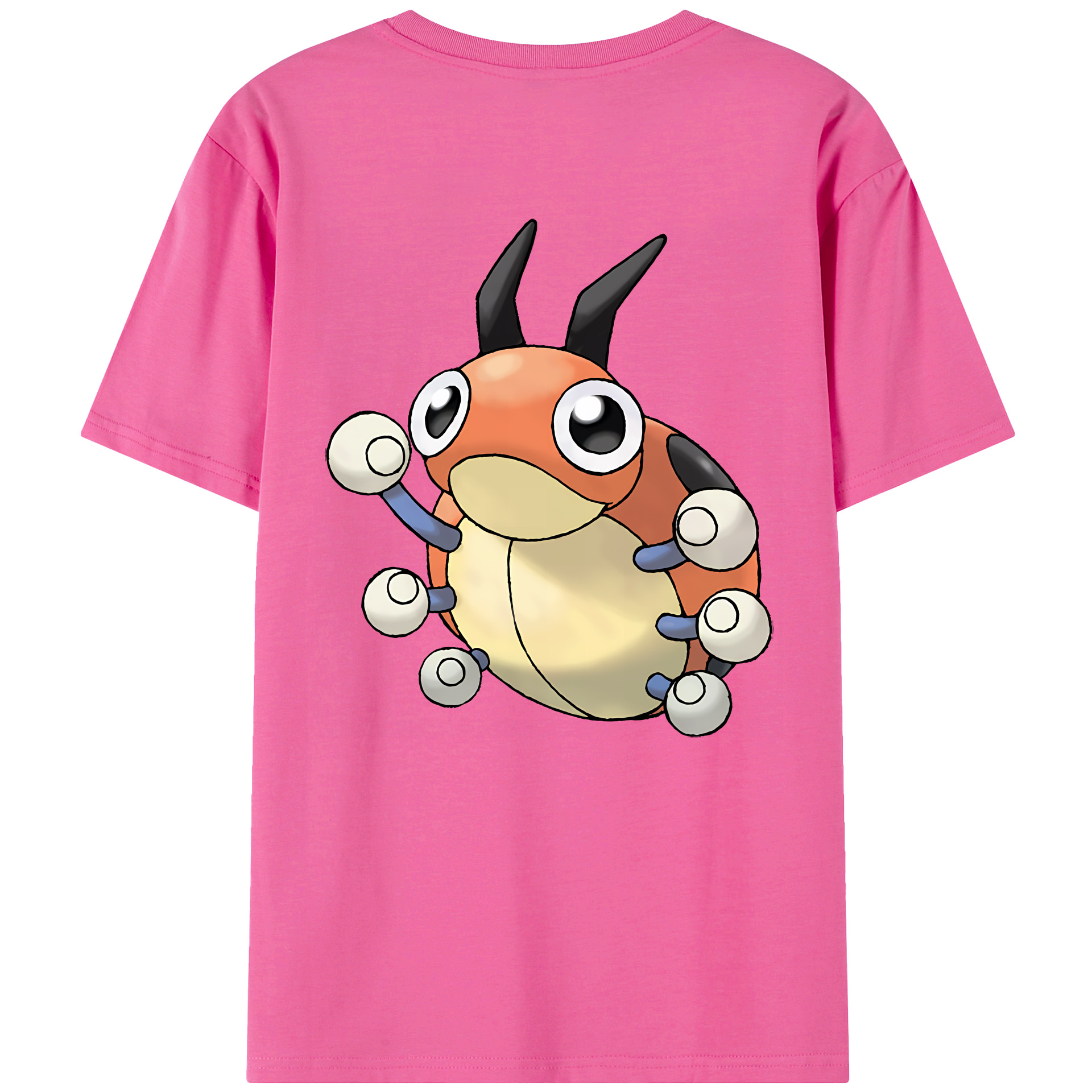 （画像用） ポケットモンスター Pokémon レディース半袖Tシャツ(バックプリント)